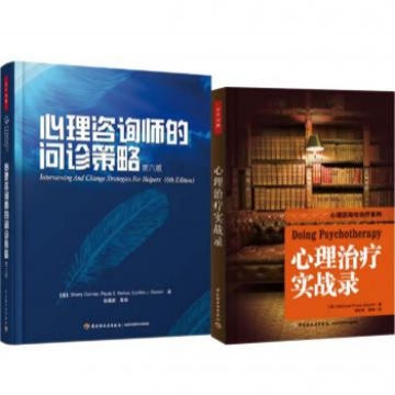 心理咨询师的问诊策略第六版+心理治疗实战录 理咨询师教材 2本
